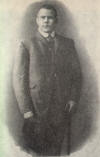 А. Аберг в 1909 году. Рига.